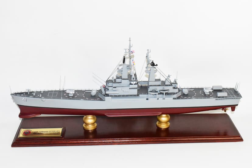 USS Arkansas CGN-41 Model,