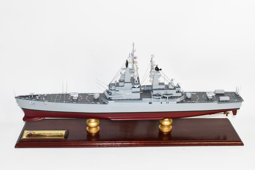 USS Mississippi CGN-40 Model