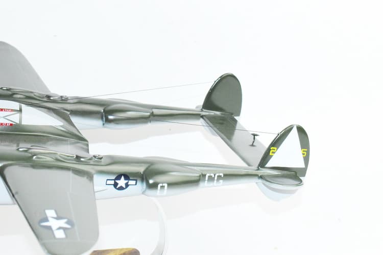 Lockheed® P-38 Lightning®, Journeys End 38th FS, 55th FG, Mahogany Scale Model