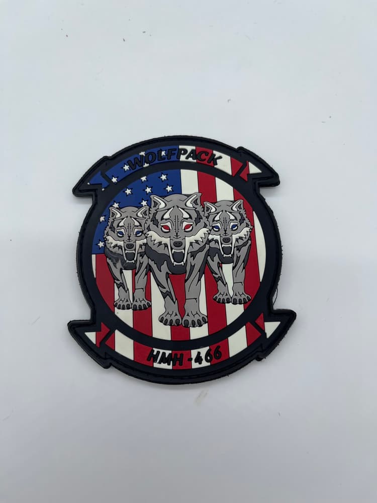HMH-466 Wolfpack 4th of July PVC Glow Patch