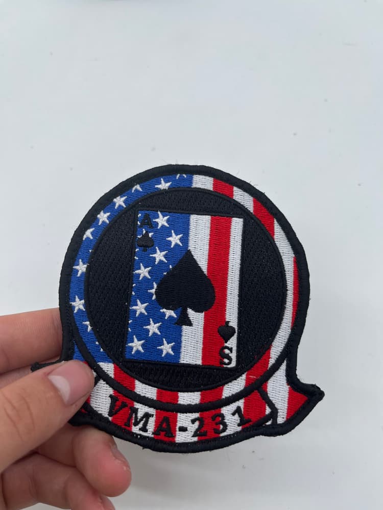 VMA-231 Ace of Spades 4th of July Patch