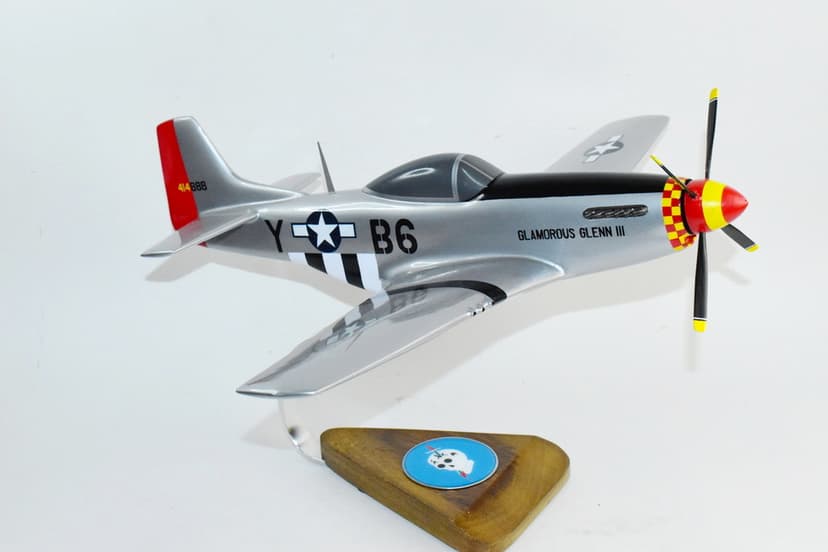 363rd FS, 357th FG, Glamorous Glen III, P-51 Mustang Model
