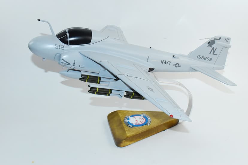 VA-52 Knight Riders, USS Carl Vinson 1980s, A-6e 18" Model