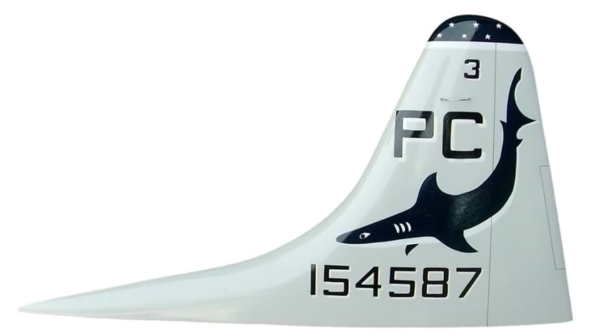 VP-6 Blue Sharks P-3 Tailflash