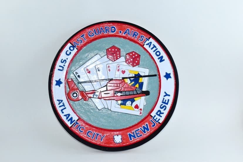 Coast Guard Air Station New Jersey/ Atlantic City Plaque