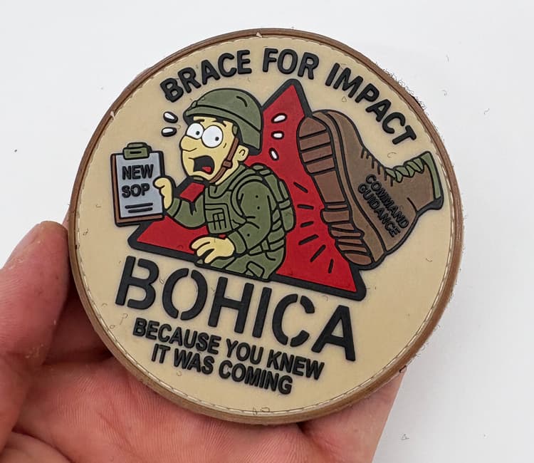 Brace For Impact, BOHICA, Because you knew it was coming