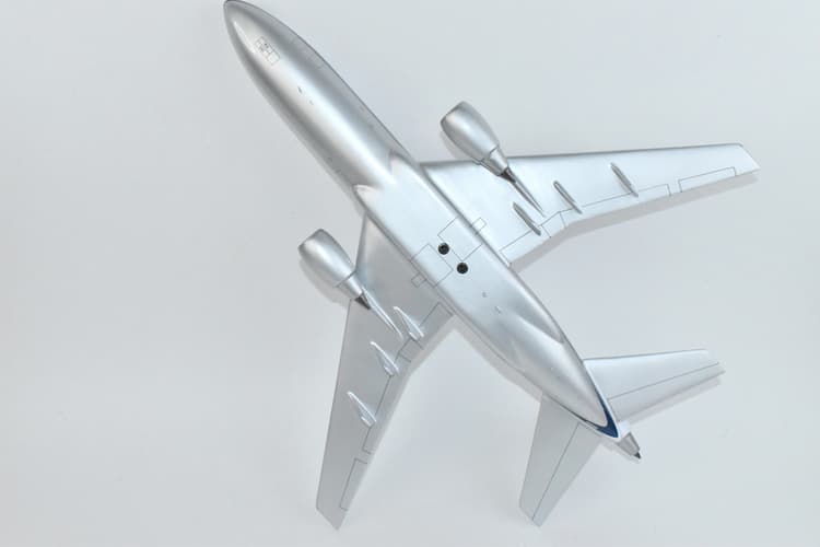 American Trans Air (ATA) (1986) DC-10-40 Mahogany Model – 18-inch Length