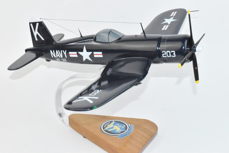 VF-32 Gypies 1950 ENS Brown F4U Corsair Model