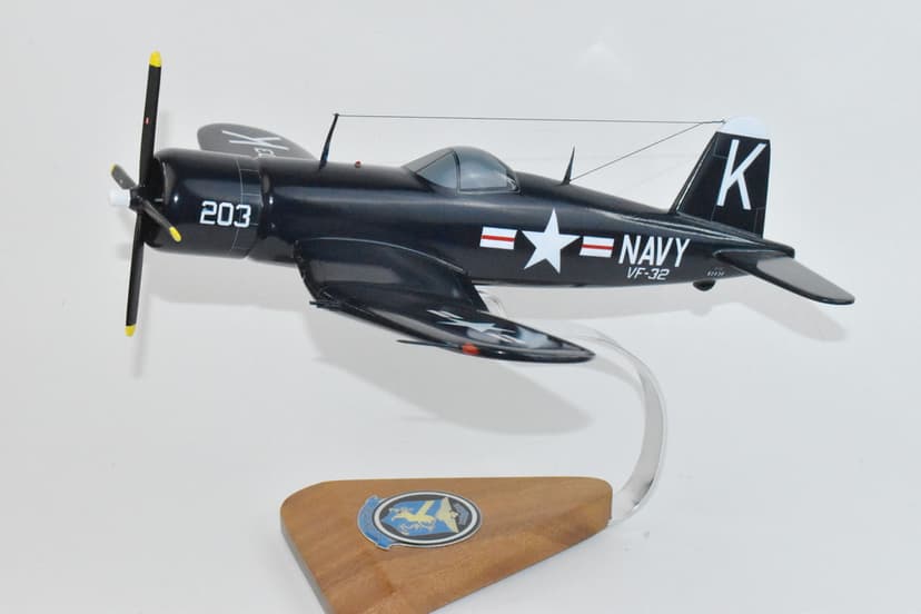 VF-32 Gypies 1950 ENS Brown F4U Corsair Model