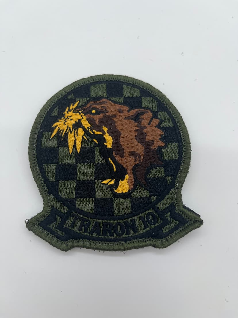 VT-10 Wildcats Subdued Patch, Hook and Loop