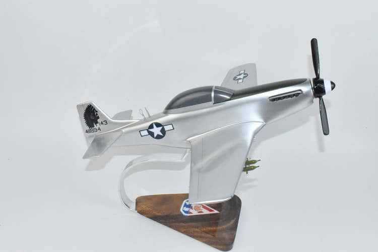 14th Air Force 23rd Fighter Group 76th FS P-51D 1944, 18 inch Model