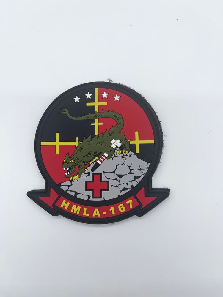 HMLA-167 Warriors PVC Squadron Patch