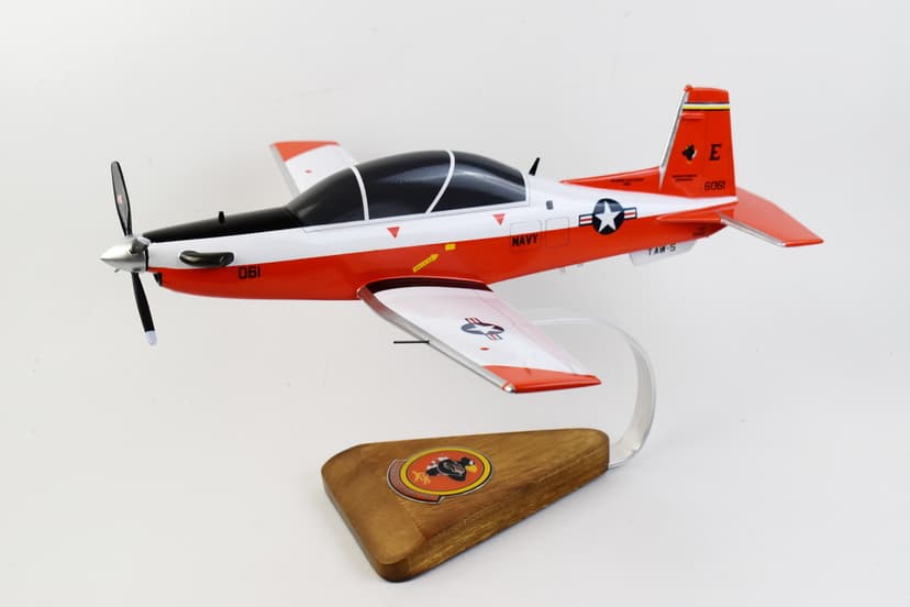 Beechcraft® T-6 Texan II, VT-2 Doerbirds Mahogany Scale Model