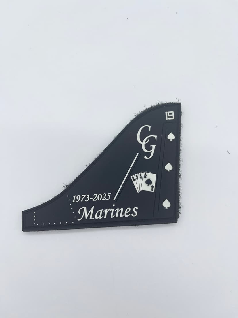 VMA-231 Ace of Spades Retirement PVC Glow Tail Flash Patch