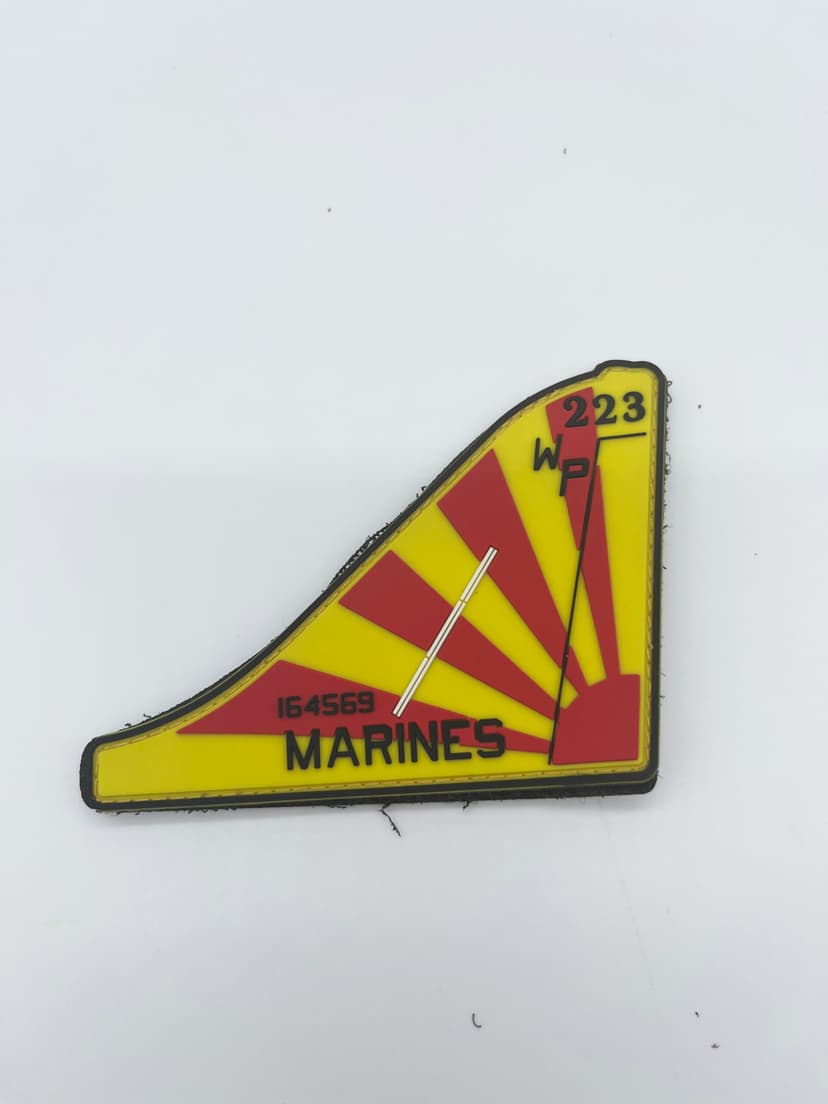 VMA-223 Bulldogs PVC Tail Flash Patch