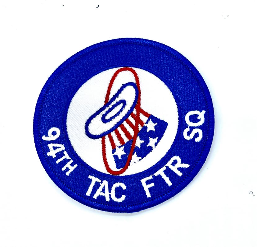 94th TFS Hat in the Ring Patch
