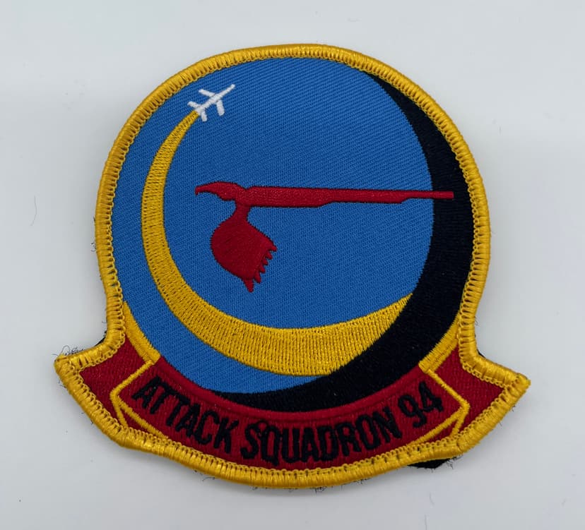 VA-94 Shrikes Squadron Patch – Hook and Loop