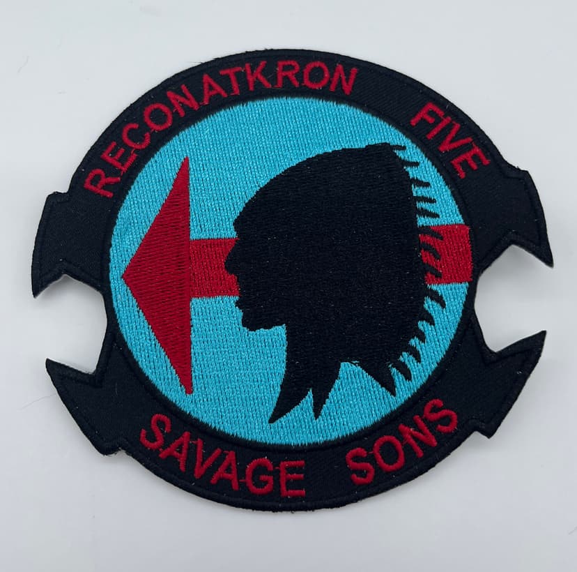 RVAH-5 Savage Sons Squadron Patch – Hook and Loop