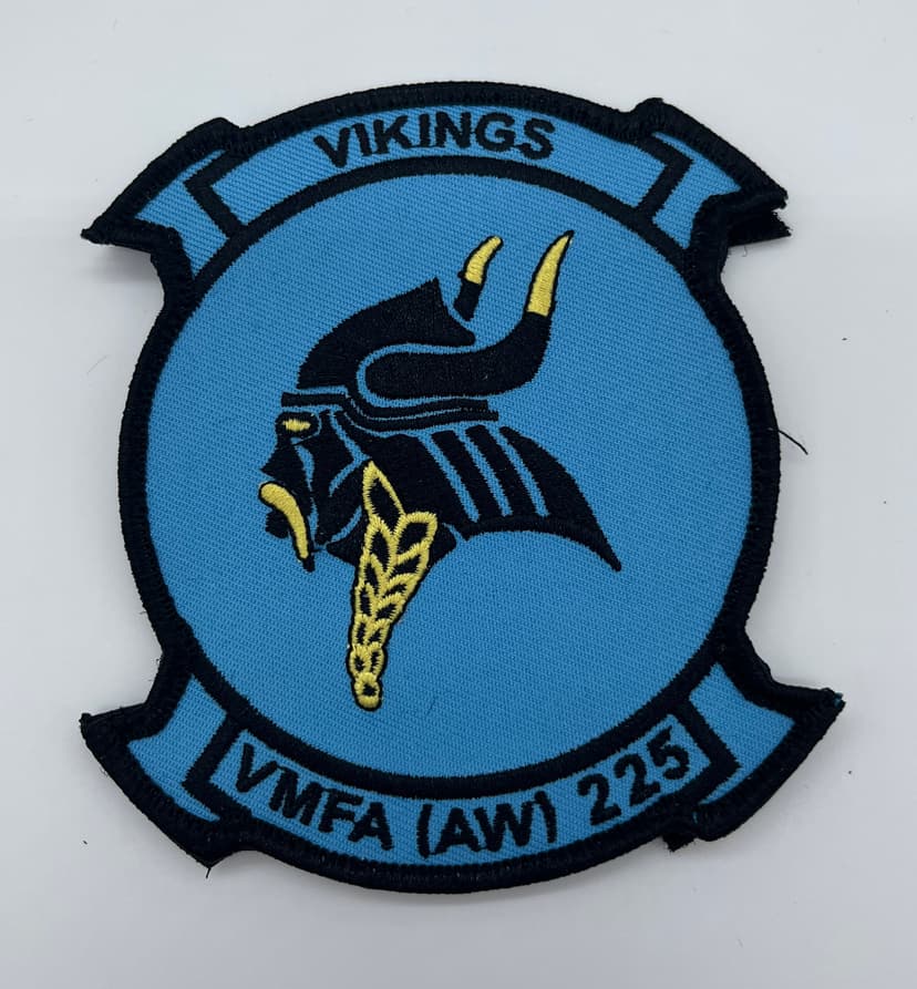 VMFA(AW)-225 Patch– Hook and Loop, 4.5 in