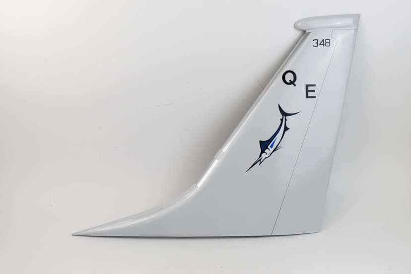 VP-40 P-8A Poseidon Tailflash, 20-inch, Mahogany