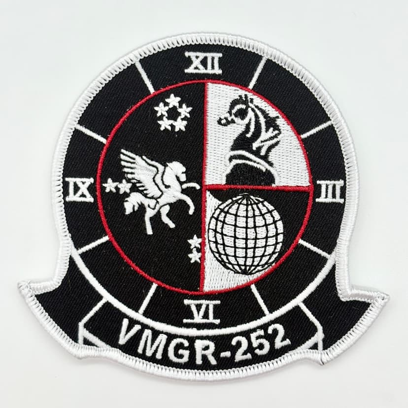 VMGR-252 New 2020 Patch – Embroidered, Iron on, 4 Inch