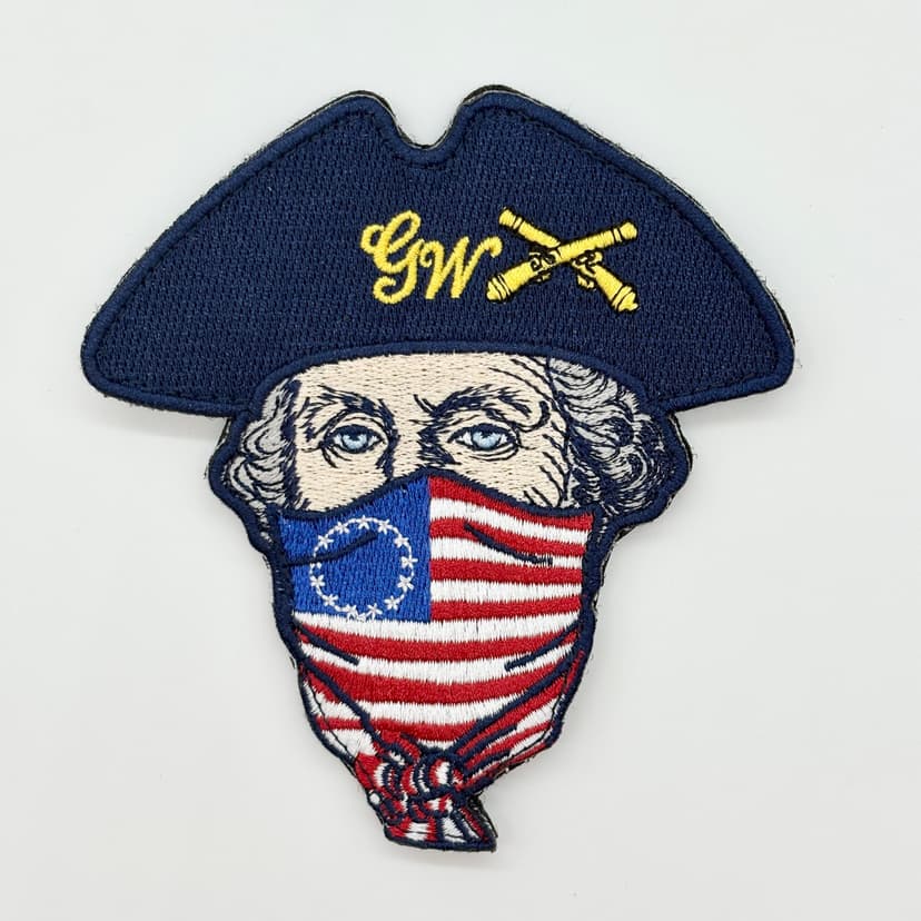 CVN-73 USS George Washington Patch – Sew On, Embroidered, 4.5 Inch (6)
