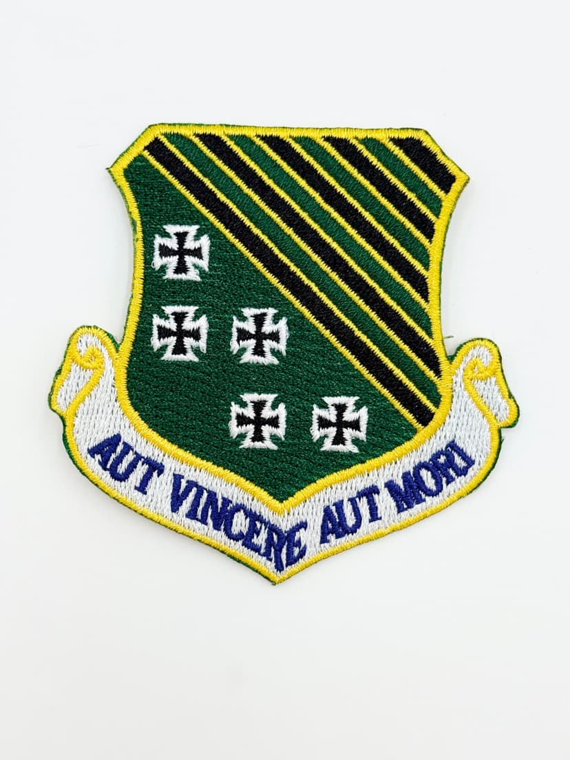 1st Fighter Wing AUT VINCERE AUT MORI Patch – Iron On Sew On, Embroidered, 3 Inch (10)