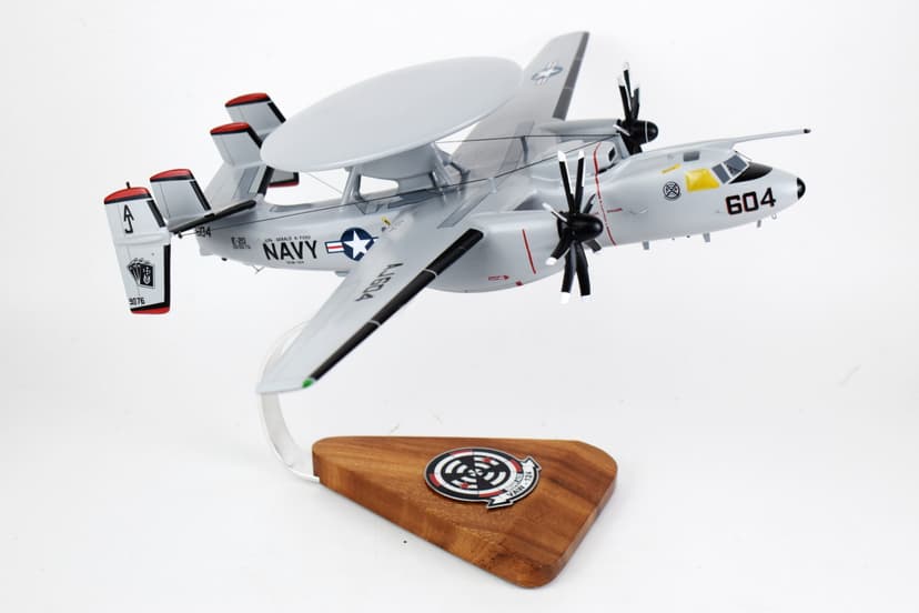 VAW-124 Bear Aces USS Gerald Ford E-2D Hawkeye 2021 Model