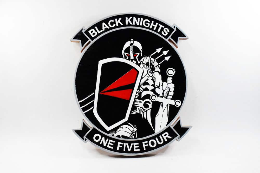 SQUADRON BLACK KNIGHTS TOMCAT Sticker 
