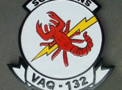 VAQ-132 Scorpions Plaque