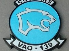 VAQ-139 Cougars Plaque