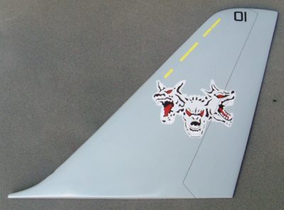 VX-30 Bloodhounds S-3 Viking Tailflash, 20″ Mahogany, Lockheed Martin,
