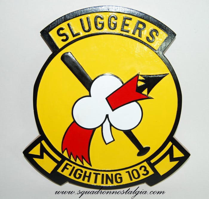 VF-103 Sluggers Plaque