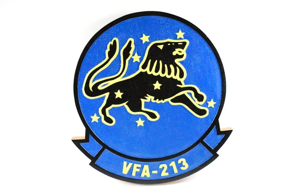 VFA-213 Blacklions Plaque