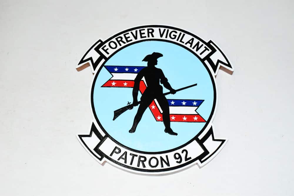 VP-92 Minutemen Plaque