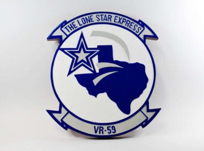 VR-59 Lone Star Express Plaque