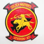 VA-87 Golden Warriors Plaque