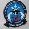 F-35 Joint Strike Fighter plaque