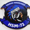 HSM-72 Proud Warriors Plaque