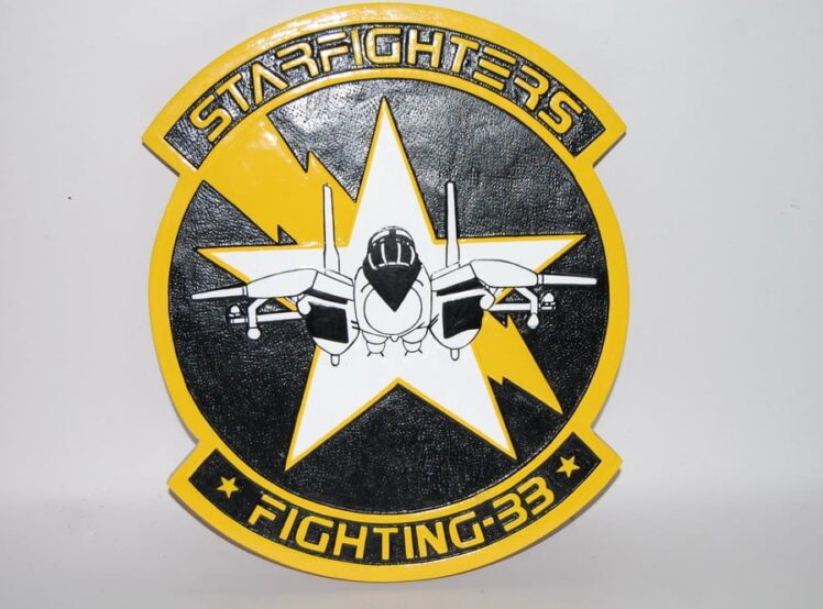 VF-33 Starfighters Plaque