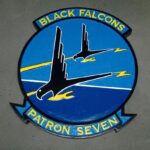 VP-7 Black Falcons Plaque