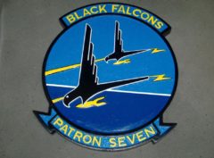 VP-7 Black Falcons Plaque