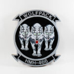 HMH-466 Wolfpack Plaque