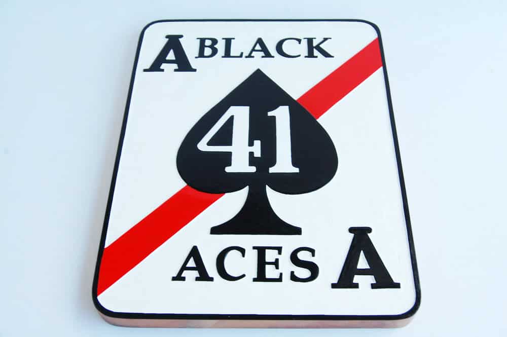 VF-41 Black Aces Plaque
