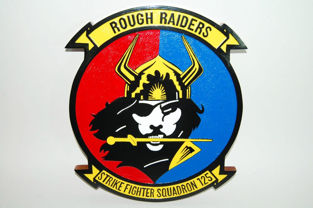VFA-125 Rough Raiders Squadron Patch – Sew On - Squadron Nostalgia