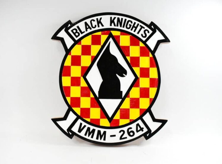 VMM-264 Black Knights Plaque