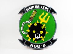 HSC-8 Eightballers Plaque