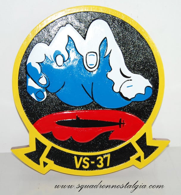 VS-37 Sawbucks Plaque