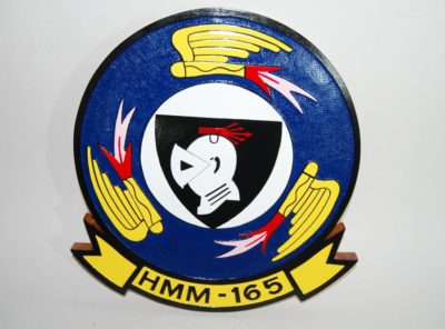 HMM-165 White Knights (1960s) Plaque