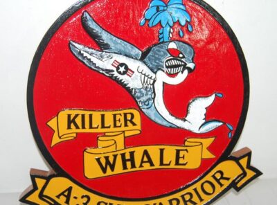 A-3 Skywarrior "Killer Whale" Plaque